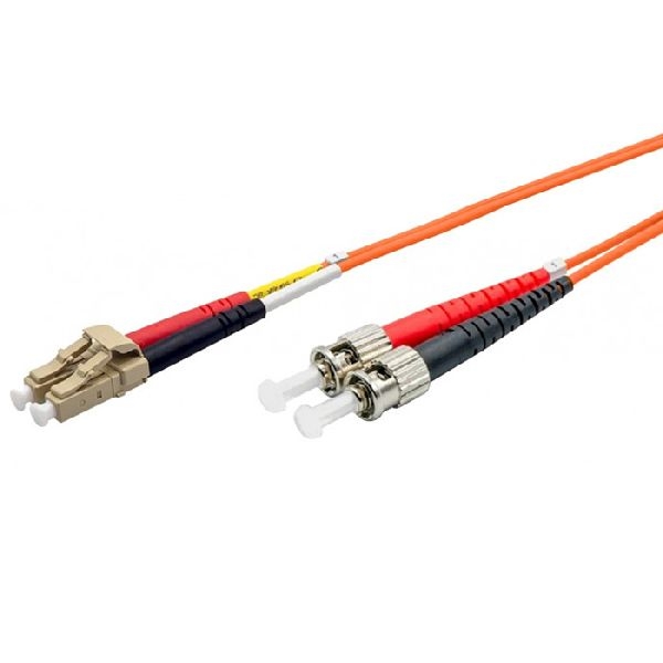 Ekivalan COZ050LCST2SO0150A Ekivalan LWL Duplex Patchkabel OM2, 50/125 µm, LC/ST, orange, 15,0 m