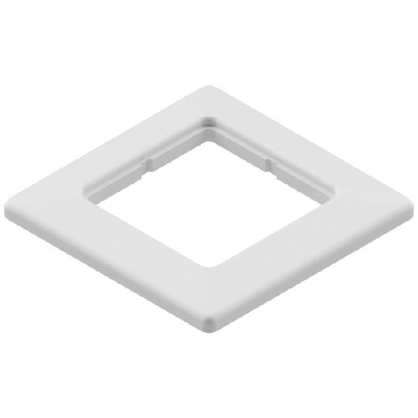 EasyLan ADZ00102 EasyLan Abdeckrahmen, 1-fach, weiß ähnlich RAL 9010, 1 Stück