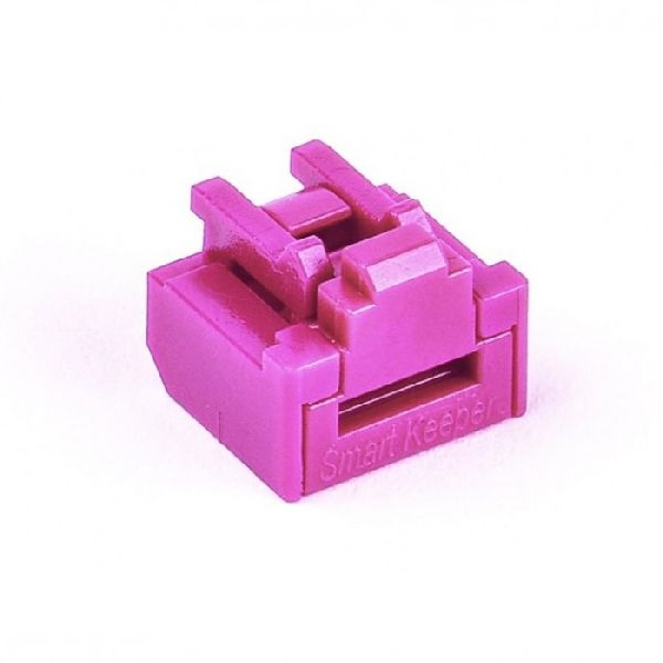 SmartKeeper NL03P2PK Smart Keeper Portblocker für RJ45, pink, 100 Stück