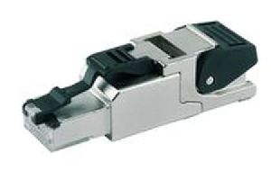 Telegärtner J00026A2001 / 100023038 Telegärtner feldkonfektionierbarer RJ45 Stecker MFP8, T568 B Cat.6A, geschirmt