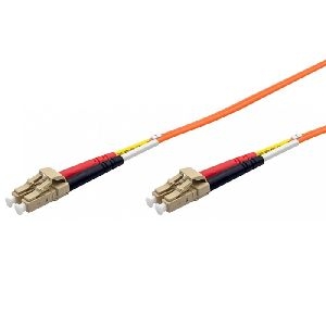 Ekivalan COZ050LCLC2SO0005A Ekivalan LWL Duplex Patchkabel OM2, 50/125 µm, LC/LC, orange, 0,5 m