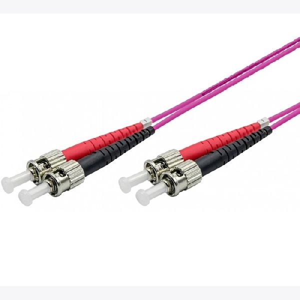 Ekivalan COZOM4STST2SE0150A Ekivalan LWL Duplex Patchkabel OM4, 50/125 µm, ST/ST, erikaviolett, 15,0 m