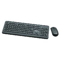 Dacomex 225095 Dacomex KM500-W Maus + Tastatur, 2,4 Ghz, kabellos