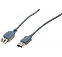 Exertis Connect 532404 USB 2.0 Verlängerungskabel, USB St. A/ USB Bu.
