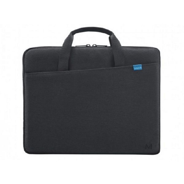 Mobilis 25026 Mobilis Trendy kompakte Notebooktasche, für Notebooks von 12,5" - 14", 35% recycelt, GRS, schwarz