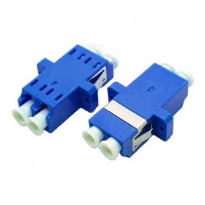 Tecline 20500042 Tecline LWL Kupplung, LC/LC Duplex, OS2, blau