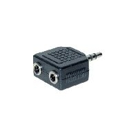 Exertis Connect 720121 Klinkenadapter, 3,5 mm Stereo Klinkenstecker /