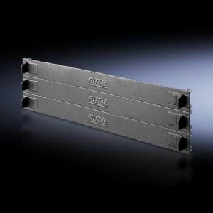 Rittal 7151.305 Rittal DK Toolless Blindpanel 3HE (3x 1HE) RAL 9005, 1 VE = 3 Stk.