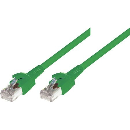 Dätwyler 653576 Dätwyler Patchkabel S/FTP, PiMF, Cat.6A, grün, 10,0 m