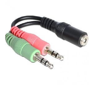 Delock 65459 DeLOCK Audio Adapter Klinkenbuchse 3,5 mm an 2 x Klinkenstecker 3,5 mm