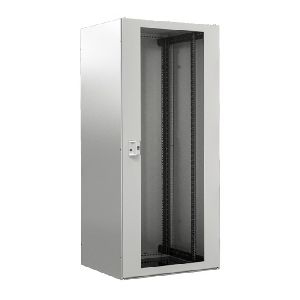 Rittal 7888721 Rittal 19" Netzwerkschrank TX CableNet, zerlegbar, 42 HE, 800 x 1000 mm, lichtgrau RAL 7035, Sichttür vorn, Blechtür hinten