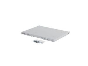 Triton RAC-UP-550-H4 Triton 19" Schwerlastboden für Netzwerkschränke, Festeinbau, Tiefe 550 mm, 150 kg, hellgrau RAL 7035