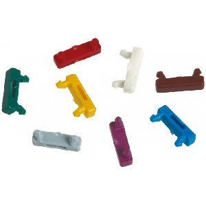 EasyLan CSZC11BOX EasyLan DualBoot LED Steckermarkierungsclips, Box mit allen Farben, je 100 Stück