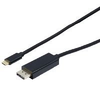 Exertis Connect 127542 USB Typ C zu Displayport 1.4 8K Adapterkabel, 2