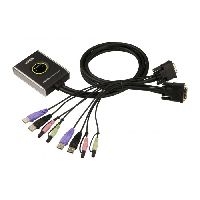 Aten CS682-AT ATEN DVI USB Kompakt KVM Switch CS682 mit Audio, 2-fach