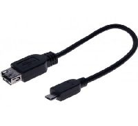 Exertis Connect 532416 Micro USB Adapterkabel, USB Bu. A / USB Micro S