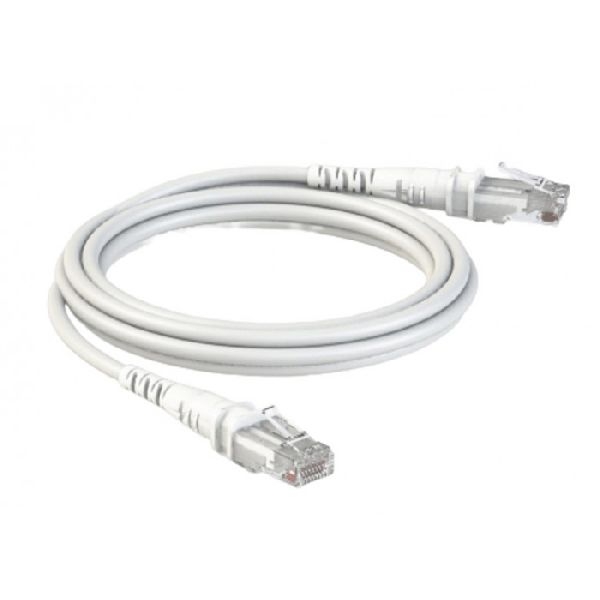 Patchsee TPC-BW-U/50 Patchsee ThePATCHCORD RJ45 Patchkabel Cat. 6A, U/UTP, extra dünn, weiß, 15,2 m