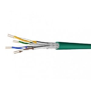 Draka 60108963 Draka Patchkabel UC900 FLEX, Cat. 7, S/FTP, halogenfrei, grün, 100 m Ring