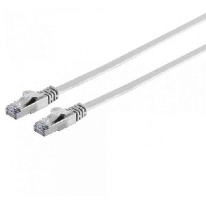 shiverpeaks BS75517-SLW shiverpeaks Flachband Patchkabel Cat. 6A, U/FTP, weiß, 7,5 m