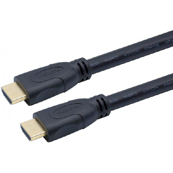 Exertis Connect 640356 Exertis Connect HDMI 2.0 High Speed Kabel, 4K, 4:4:4, HDMI St. A / HDMI St. A, 1,0 m, schwarz