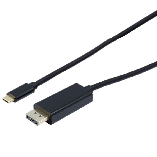 Exertis Connect 127542 USB Typ C zu Displayport 1.4 8K Adapterkabel, 2,0 m