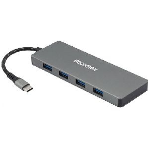 Dacomex HB307 Dacomex USB Hub HB307, Eingang USB Type-C, Ausgang 7x Type-A, Recycling-Material