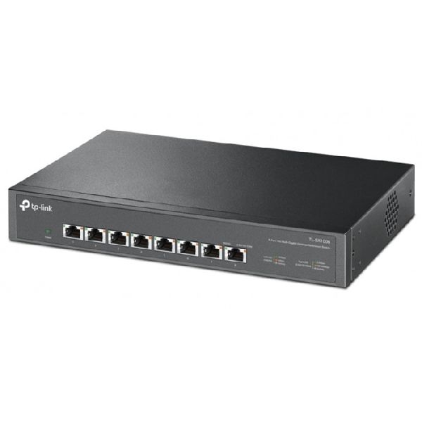 TP-Link TL-SX1008 TP-Link 10 Gigabit Switch TL-SX1008, 8 Port, Desktop und 19"
