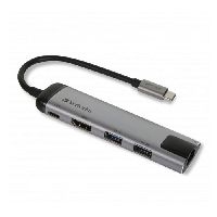 Verbatim 49141 Verbatim USB-C Multiport-Hub, 1x USB-C, 2x USB-A, 1x HD