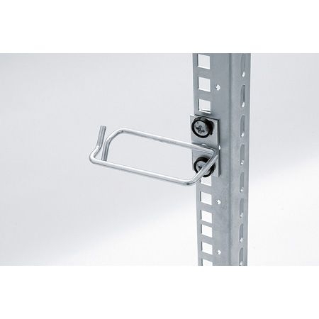 Triton RAX-D3-X48-X3 Triton Kabelrangierbügel, Kabelführung senkrecht, Kabeleinführung seitlich, Befestigung seitlich versetzt, B 80 x T 40 mm