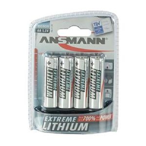 Ansmann 1512-0002 Ansmann Extreme Lithium Batterie, Mignon (AA), VE: 4 Stück