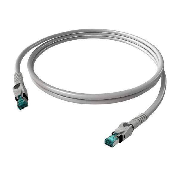 EasyLan CP1OAMSMS0020 EasyLan VarioBoot Patchkabel Cat.6A (ISO/IEC), winkelbar, S/FTP, grau, 2,0 m