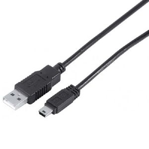 Tecline 149741 Micro USB Kabel 2.0, USB St. A / USB Micro St. A, schwarz, 1,8 m