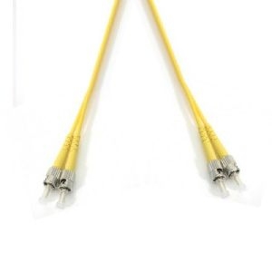 Ekivalan COZ008STST 2,00 Ekivalan LWL Patchkabel 9/125 µm, Single-Mode OS2-Faser, 2x ST Stecker/2x ST Stecker, gelb, 2,0 m UPC Schliff