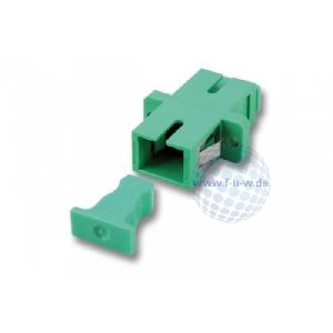 Tecline 90788 LWL Spleißbox, 24-fach LC-Duplex, inklusive LC Duplex-Kupplungen OM5, Multimode, 19", ausziehbar, hellgrau RAL 7035