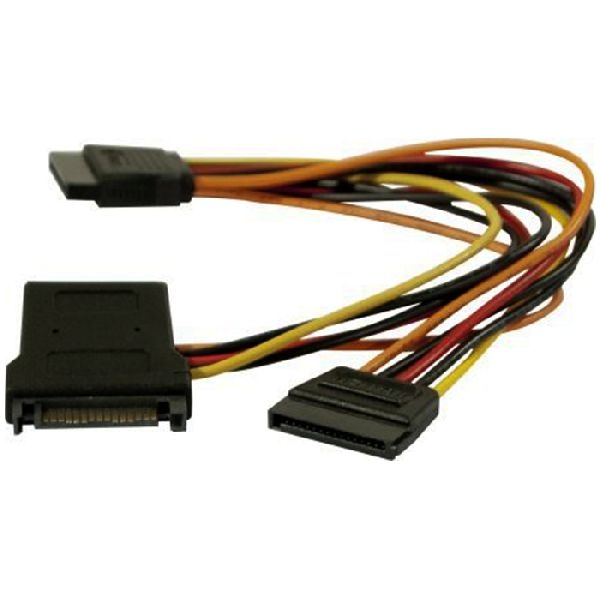 Exertis Connect 147563 Kabel Power SATA 15pin > 3x SATA HDD – gerade