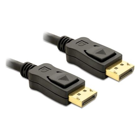 Delock 82585 DeLOCK DisplayPort-Kabel 1.2, 4K, DisplayPort Stecker / Stecker, vergoldet, 2,0 m
