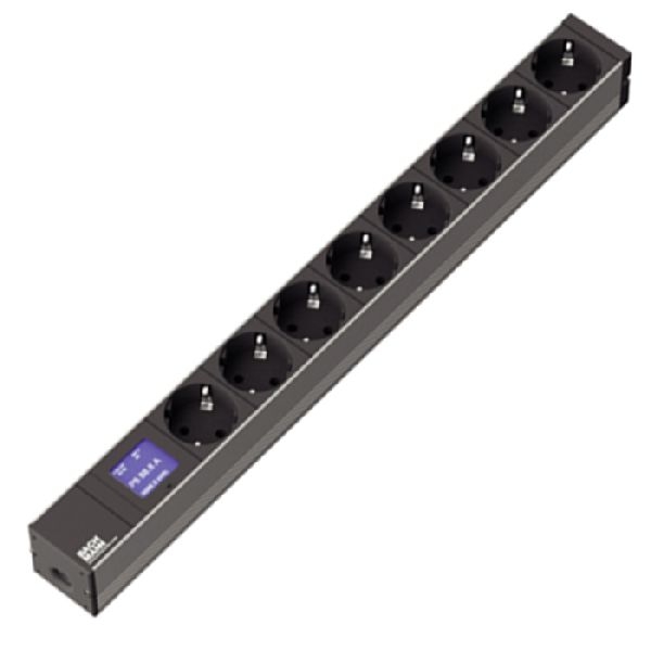 Bachmann 8002054 Bachmann 19" PDU BlueNet BN0500, Steckdosenleiste, 8 x Schutzkontaktsteckdose
