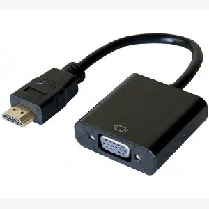 Dacomex 194005 Dacomex HDMI zu VGA Konverter, HDMI St. / VGA Bu., schwarz