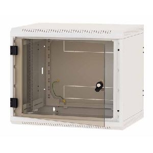 Triton RBA-04-AS6-CAX-A1 Triton RBA-04-AS6-CAX-A1, 19" Wandschrank einteilig 4HE 595mm, Vollglastür