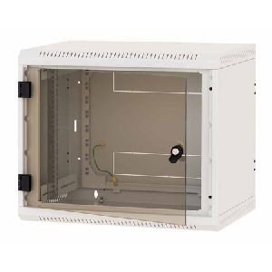 Triton RBA-04-AS6-CAX-A1 Triton RBA-04-AS6-CAX-A1, 19" Wandschrank einteilig 4HE 595mm, Vollglastür