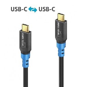 PureLink FI-U400-005 PureLink FlexInstall USB 4 Gen 2 Kabel, USB St.C/St.C, schwarz, 0,5 m