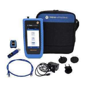 Trend Networks R166002 TREND NETWORKS SignalTEK QT Qualifizierungstester für Kupfer und WLAN-Basisinformationen