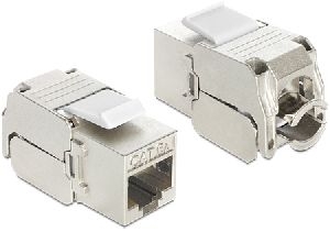 Delock 86205 DeLOCK Anschlussbuchse RJ45, Cat.6A EIA/TIA, Keystone-Format