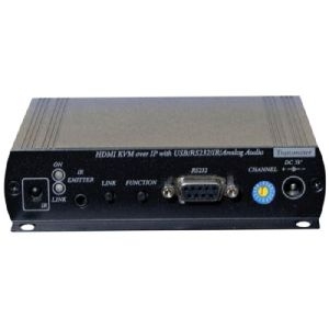 Exertis Connect 51704 KVM Extender Over IP, Sender, bis zu 150 m, HDMI / USB