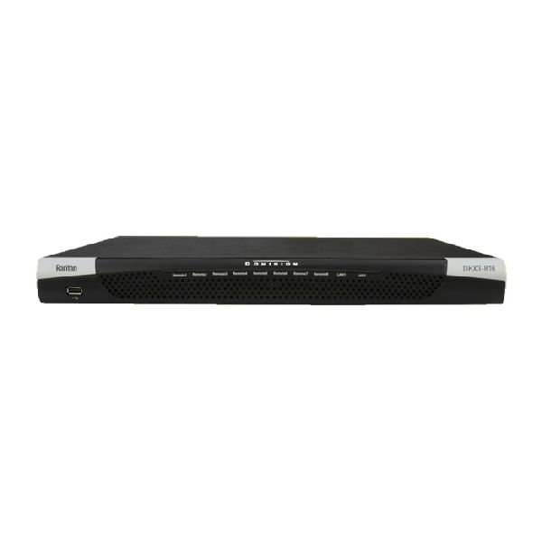 Raritan DKX3-816 Raritan KVM über IP Switch Dominion KX3-816, 16 PCs - 1 Arbeitsplatz lokal - 8 Remote-Arbeitsplätze, 19 Zoll