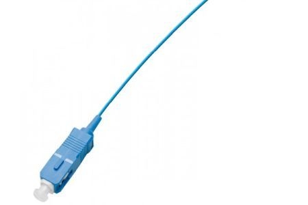 Exertis Connect 391881 LWL Faserpigtail, simplex, OM3 Multimode Faserpigtail, SC/UPC, 2,0 m