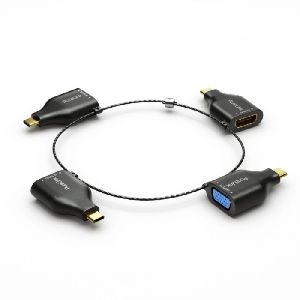 PureLink IQ-AR300 PureLink IQ Adapterring, USB-C an HDMI / DisplayPort / Mini DisplayPort / VGA, 4K