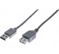 Exertis Connect 532413 USB 2.0 Verlängerungskabel, USB St. A/ USB Bu.