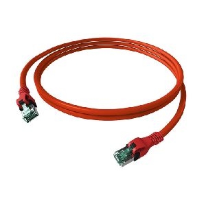 EasyLan CPP1ORARAR0020 EasyLan DualBoot PushPull Patchkabel Cat.6A (ISO/IEC), S/FTP, rot, 2,0 m