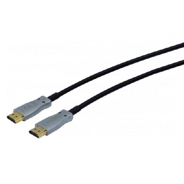 Exertis Connect 128990 Aktiv High Speed HDMI 2.0 Glasfaser AOC Hybridkabel, 4K, HDMI St. A / HDMI St. A, 70,0 m